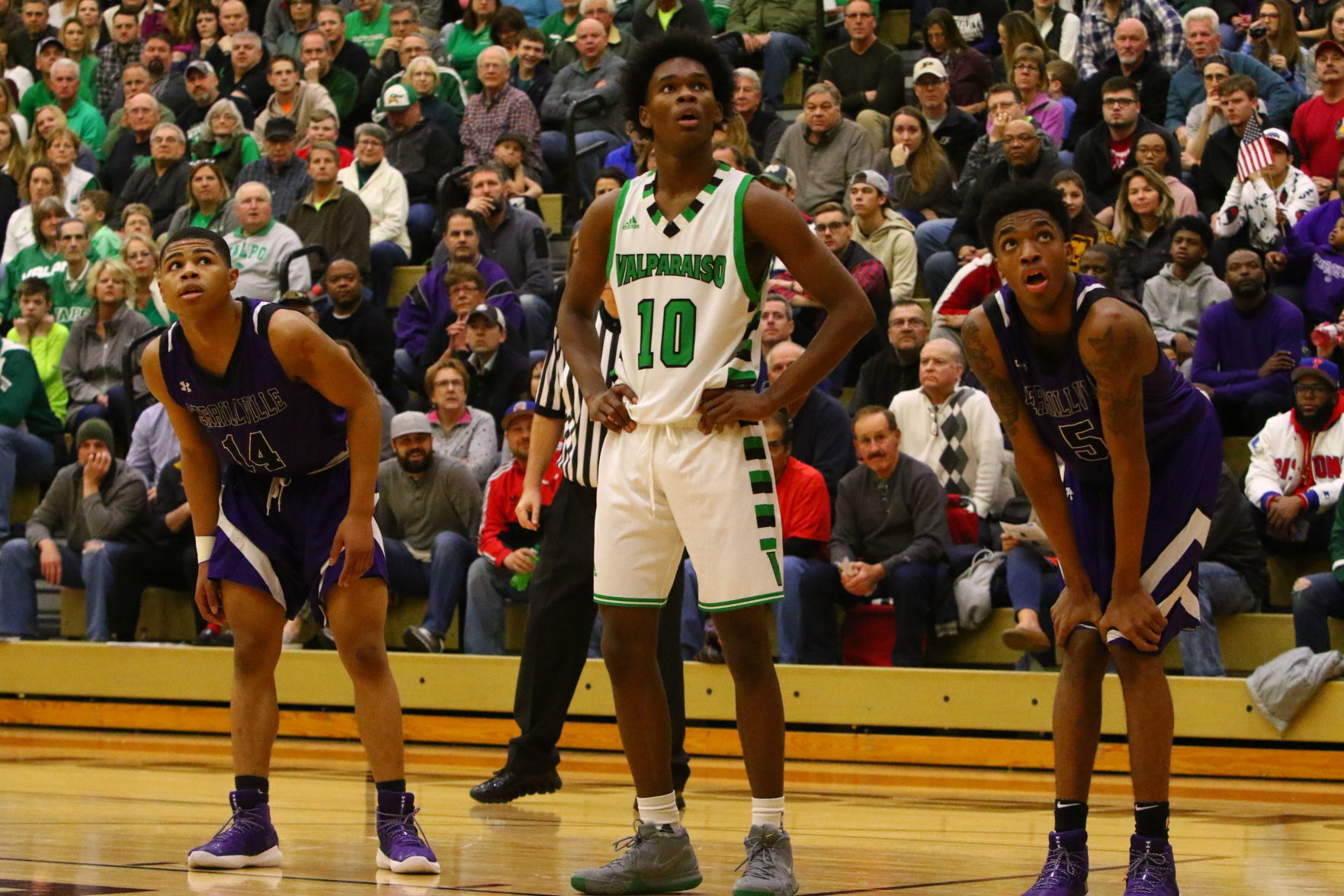 Gallery: Chesterton Sectional - Valparaiso vs. Merrillville boys basketball